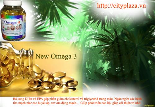Omega 3 - Bổ sung DHA và EPA - Ngăn ngừa bệnh tim mạch